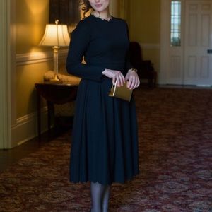 Dainty Jewels Red MIDI Dress